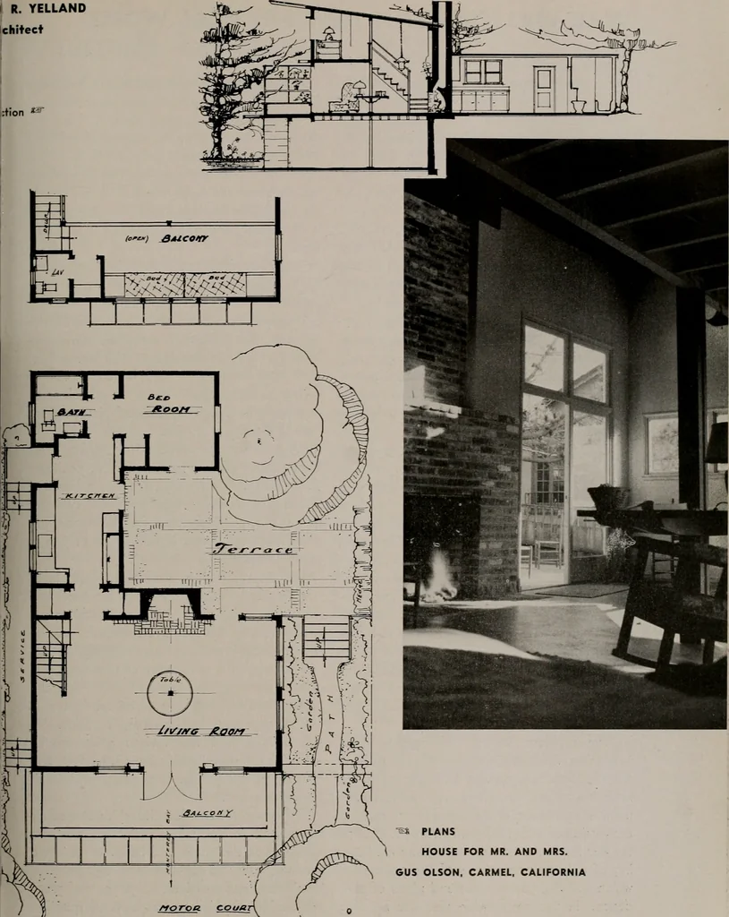 An illustration from Architect and engineer, 1905, leaf 152