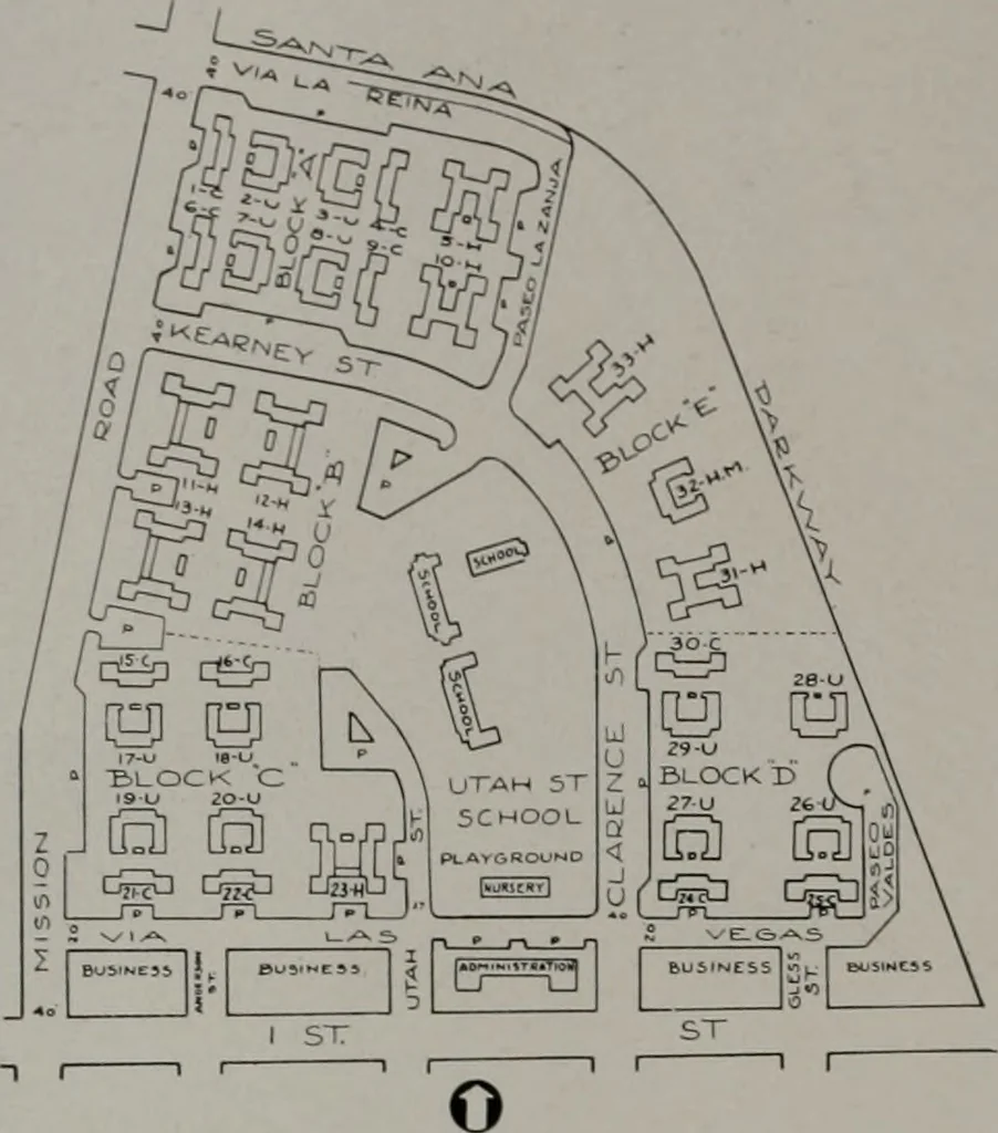An illustration from Architect and engineer, 1905, leaf 201