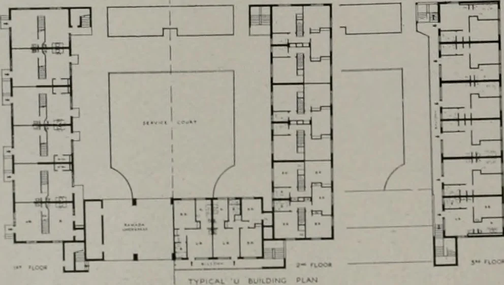 An illustration from Architect and engineer, 1905, leaf 201