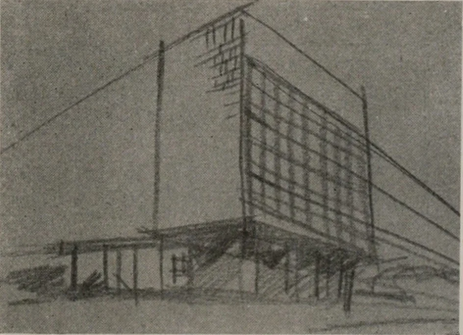 An illustration from Architect and engineer, 1905, leaf 210