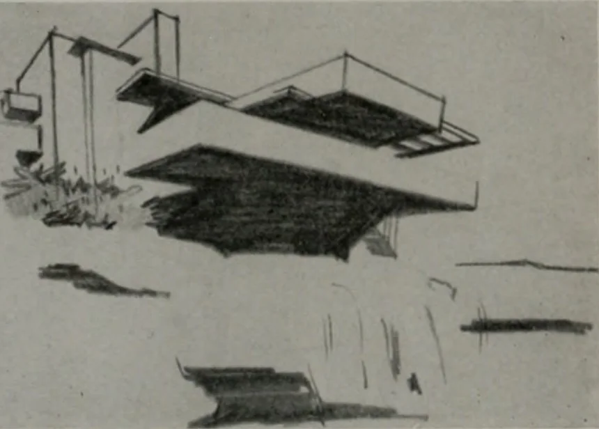 An illustration from Architect and engineer, 1905, leaf 211