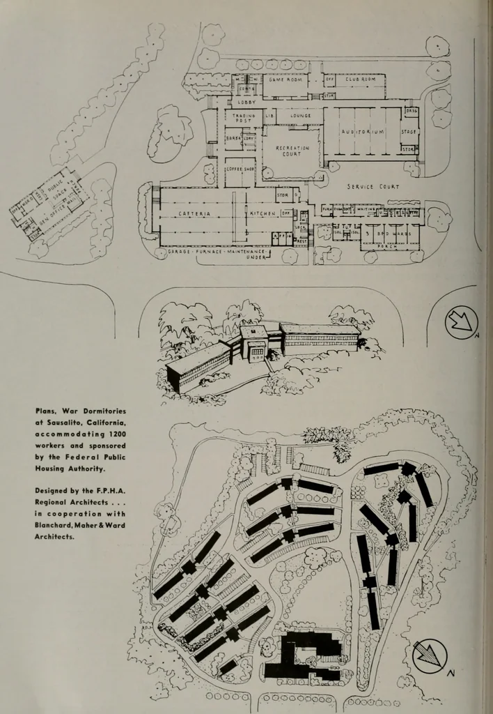 An illustration from Architect and engineer, 1905, leaf 261