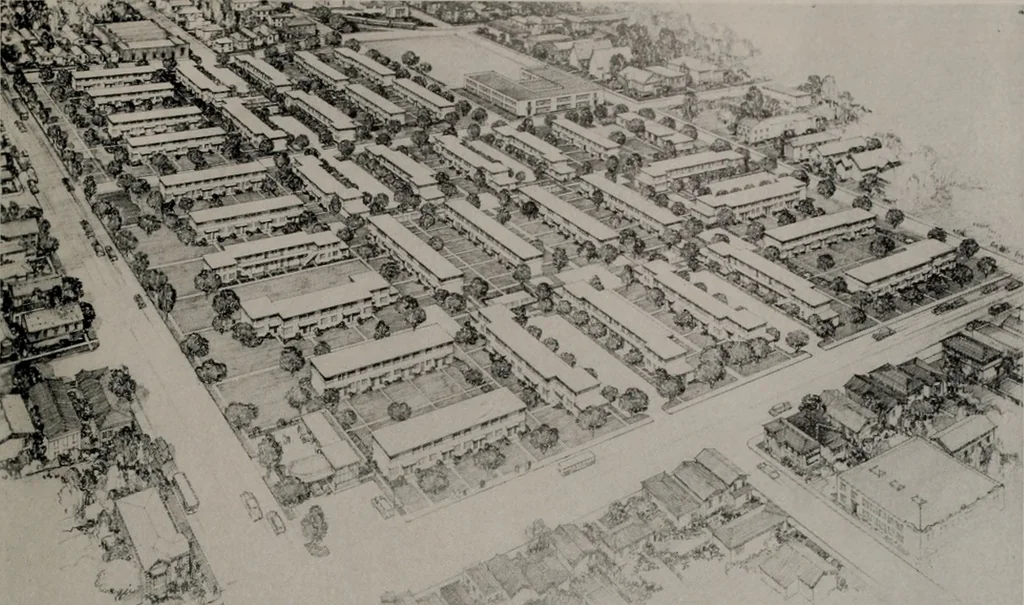 An illustration from Architect and engineer, 1905, leaf 28