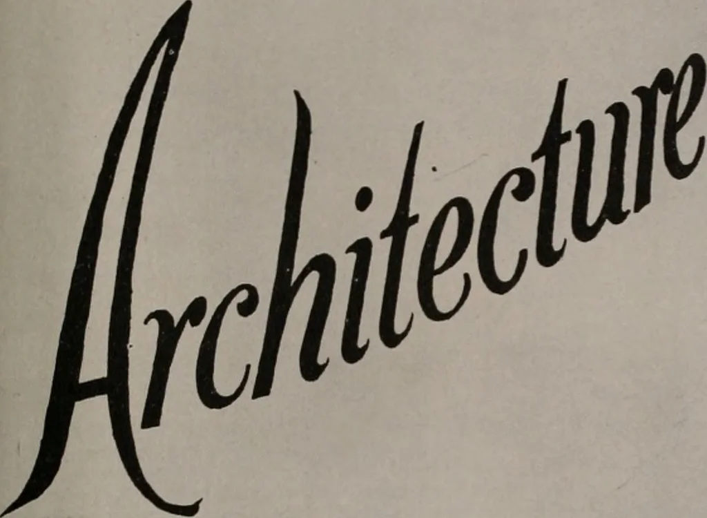 An illustration from Architect and engineer, 1905, leaf 312