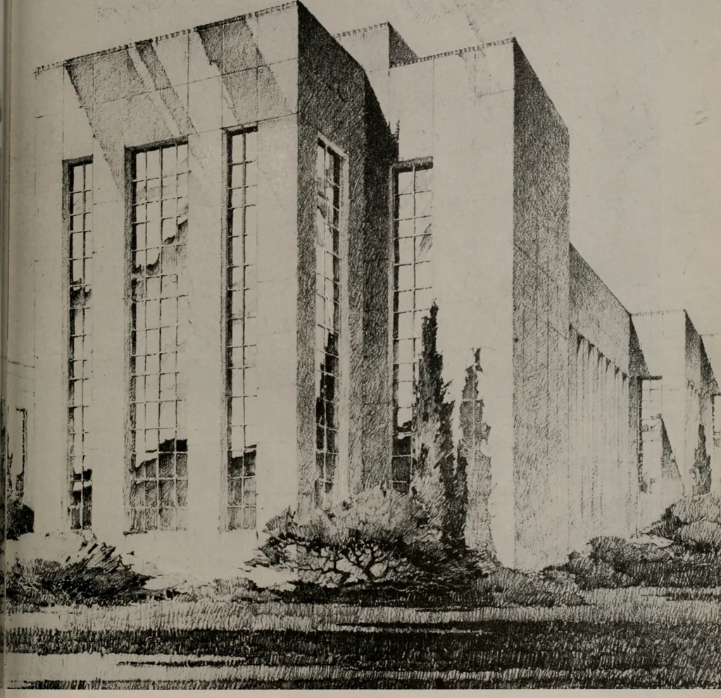 An illustration from Architect and engineer, 1905, leaf 412