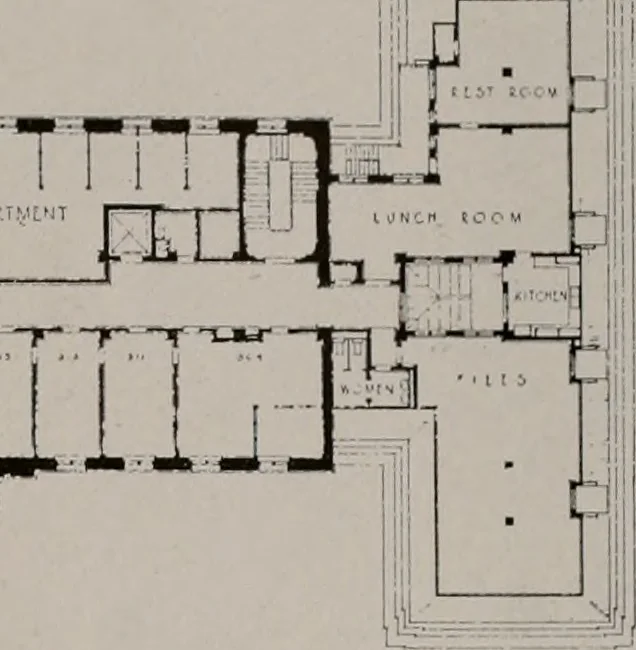 An illustration from Architect and engineer, 1905, leaf 82