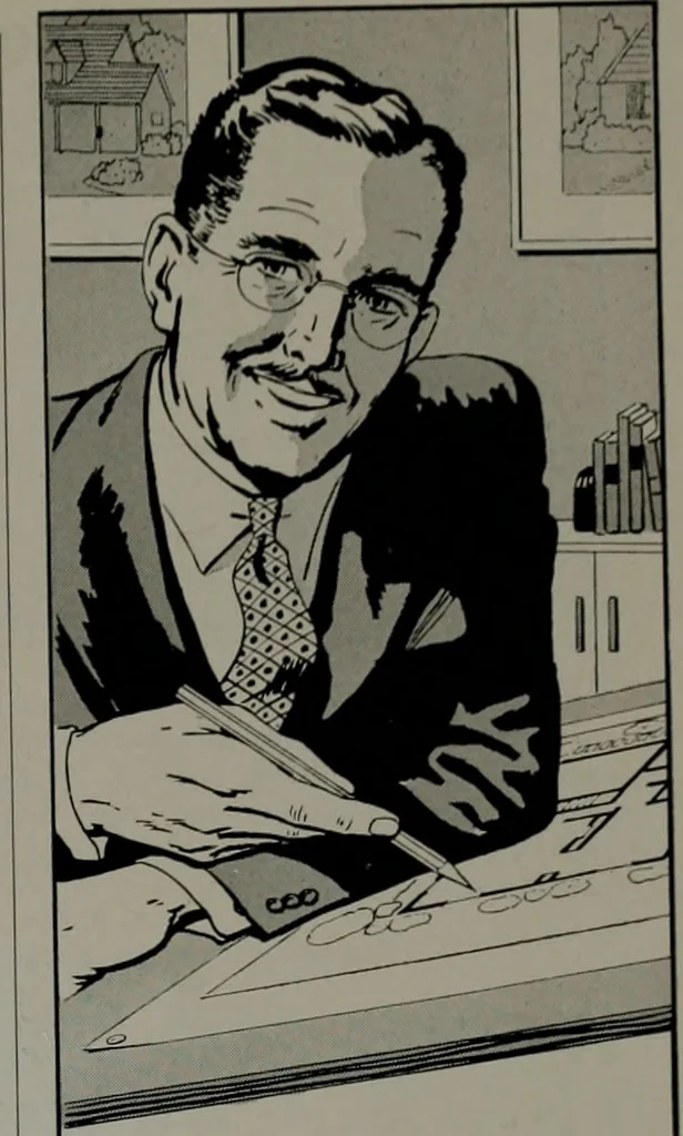 An illustration from Architect and engineer, 1905, leaf 120