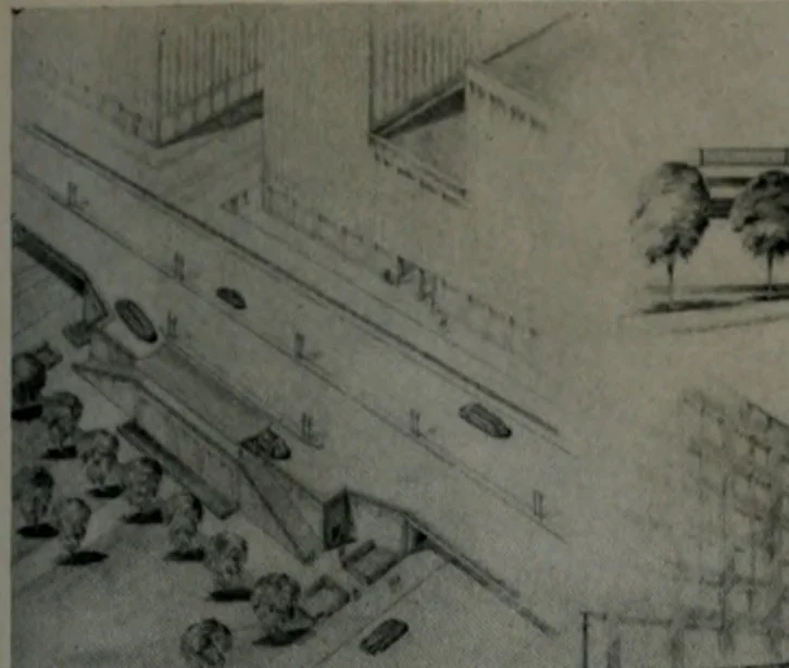 An illustration from Architect and engineer, 1905, leaf 140