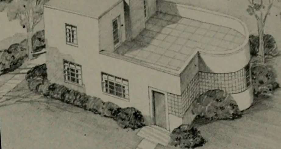 An illustration from Architect and engineer, 1905, leaf 174