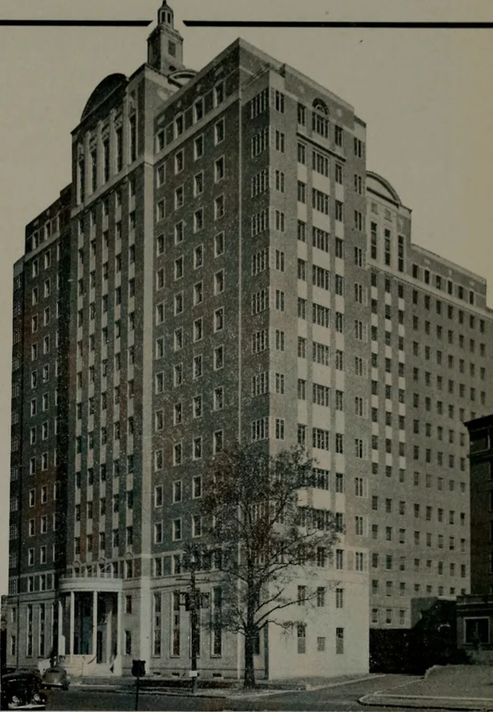 An illustration from Architect and engineer, 1905, leaf 198