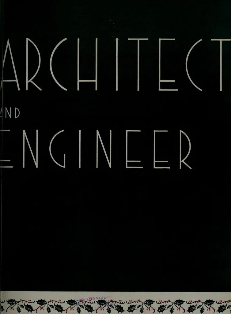 An illustration from Architect and engineer, 1905, leaf 262