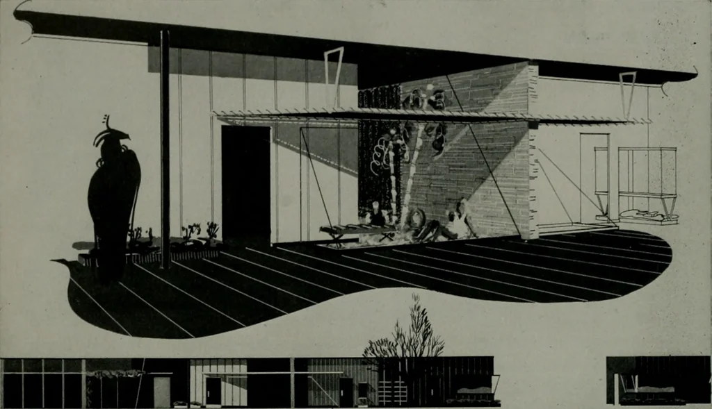 An illustration from Architect and engineer, 1905, leaf 385