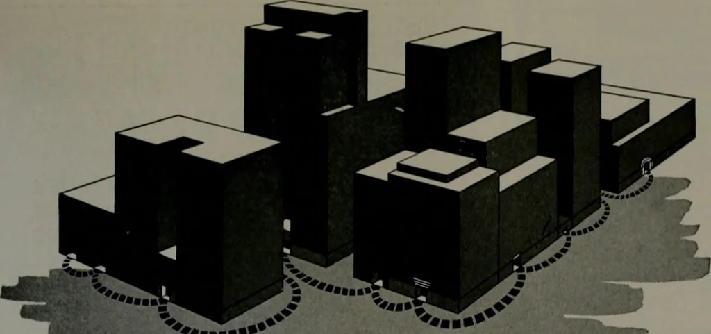 An illustration from Architect and engineer, 1905, leaf 422