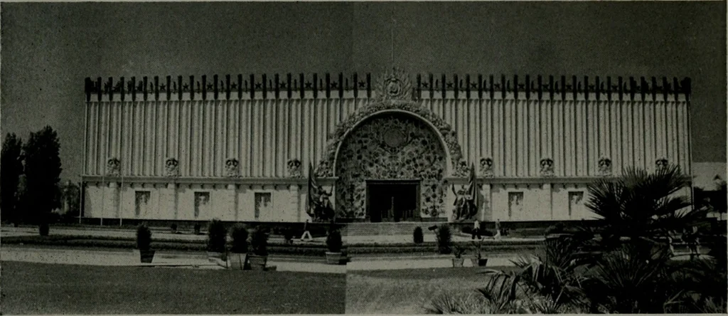 An illustration from Architect and engineer, 1905, leaf 438