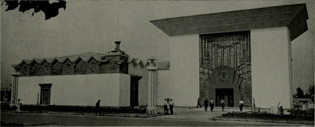 An illustration from Architect and engineer, 1905, leaf 438