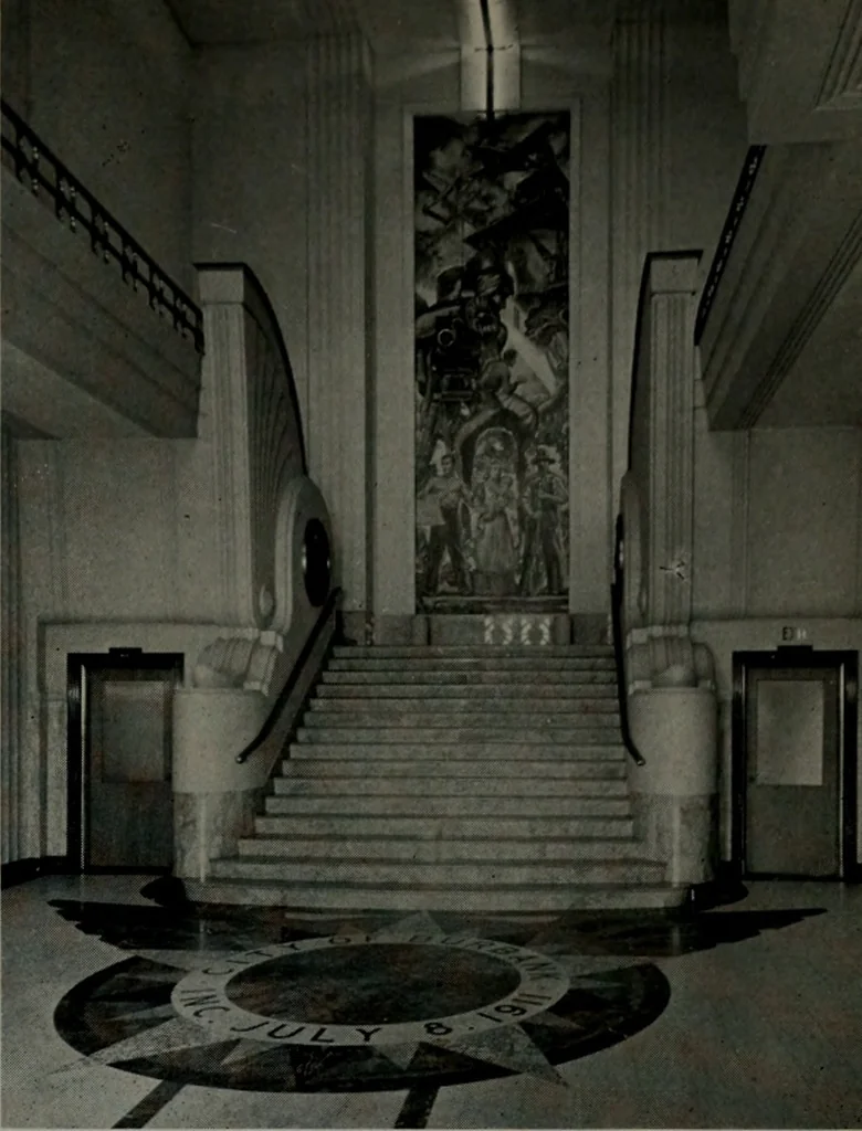 An illustration from Architect and engineer, 1905, leaf 82