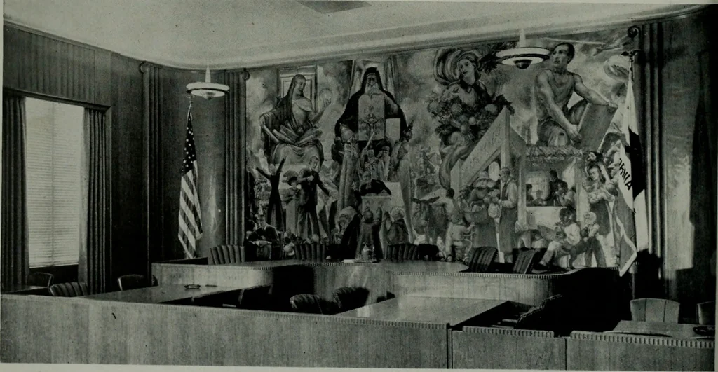 An illustration from Architect and engineer, 1905, leaf 83