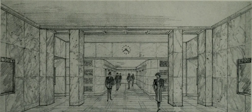 An illustration from Architect and engineer, 1905, leaf 129