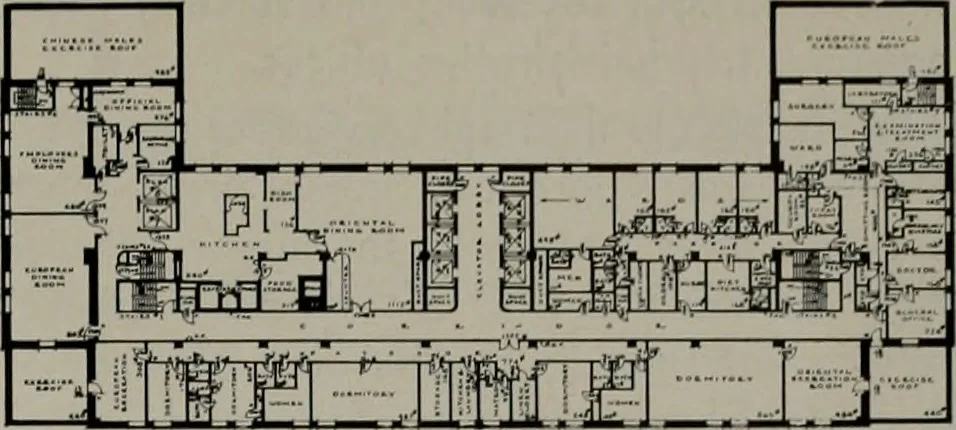 An illustration from Architect and engineer, 1905, leaf 132