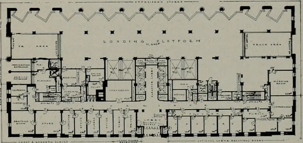 An illustration from Architect and engineer, 1905, leaf 132