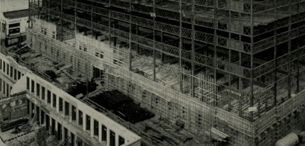 An illustration from Architect and engineer, 1905, leaf 134
