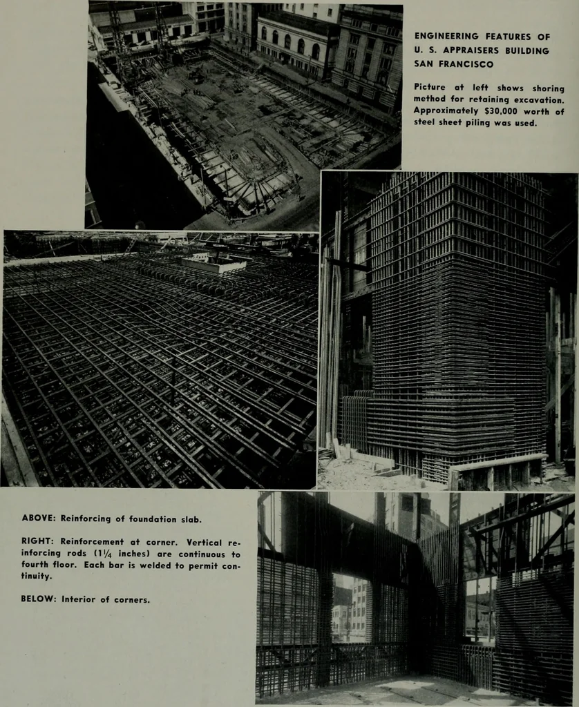 An illustration from Architect and engineer, 1905, leaf 135