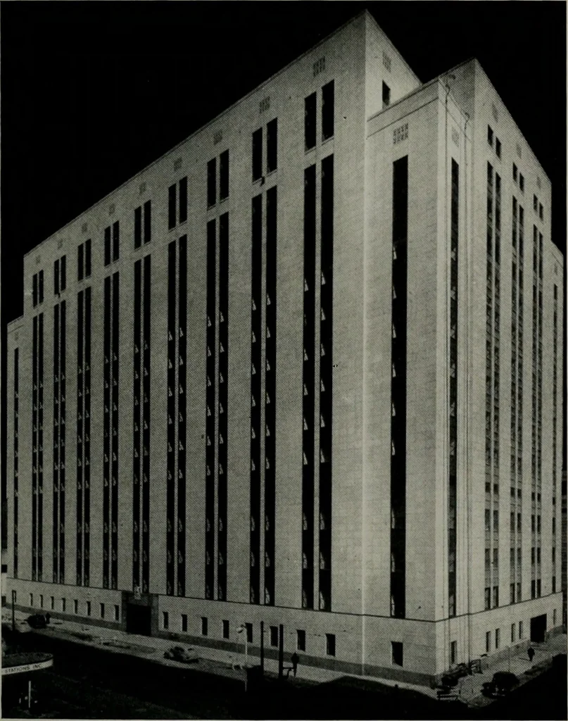 An illustration from Architect and engineer, 1905, leaf 138