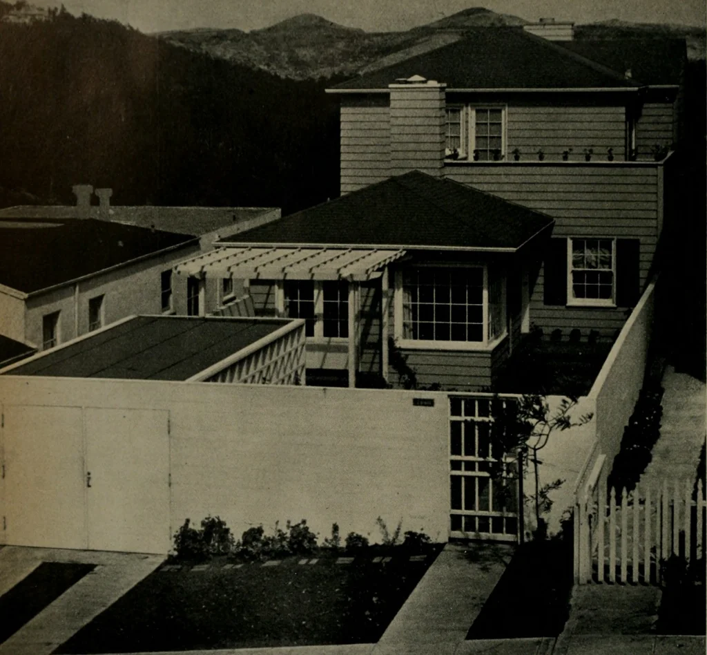 An illustration from Architect and engineer, 1905, leaf 177