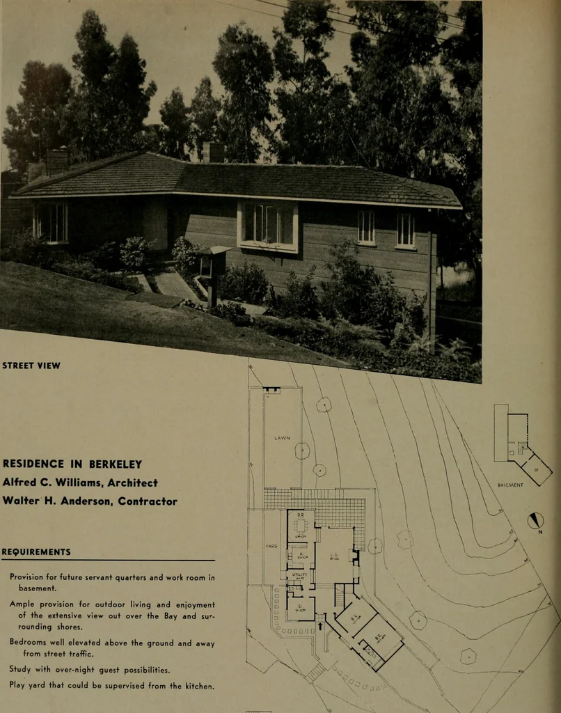 An illustration from Architect and engineer, 1905, leaf 183