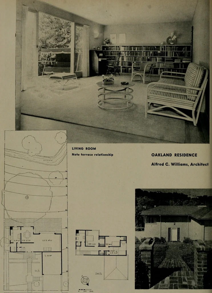 An illustration from Architect and engineer, 1905, leaf 185