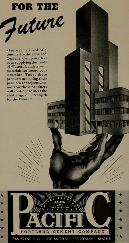 An illustration from Architect and engineer, 1905, leaf 220