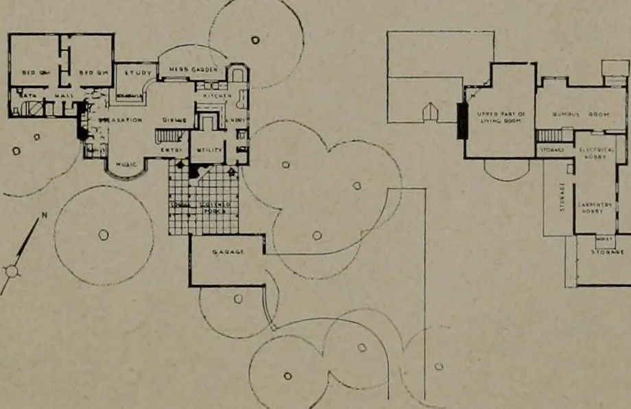 An illustration from Architect and engineer, 1905, leaf 232