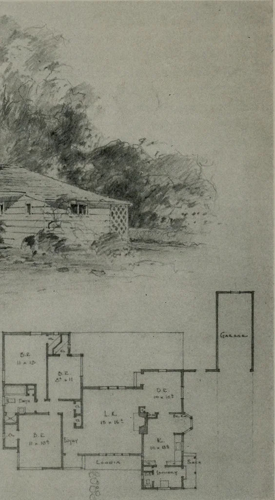 An illustration from Architect and engineer, 1905, leaf 26