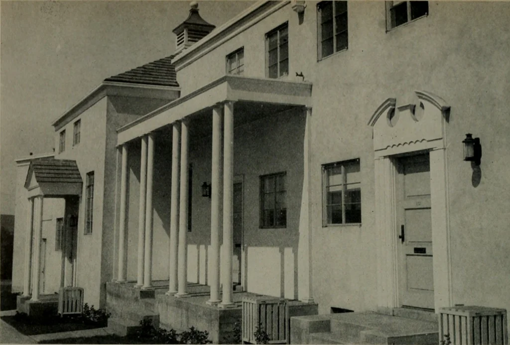 An illustration from Architect and engineer, 1905, leaf 281