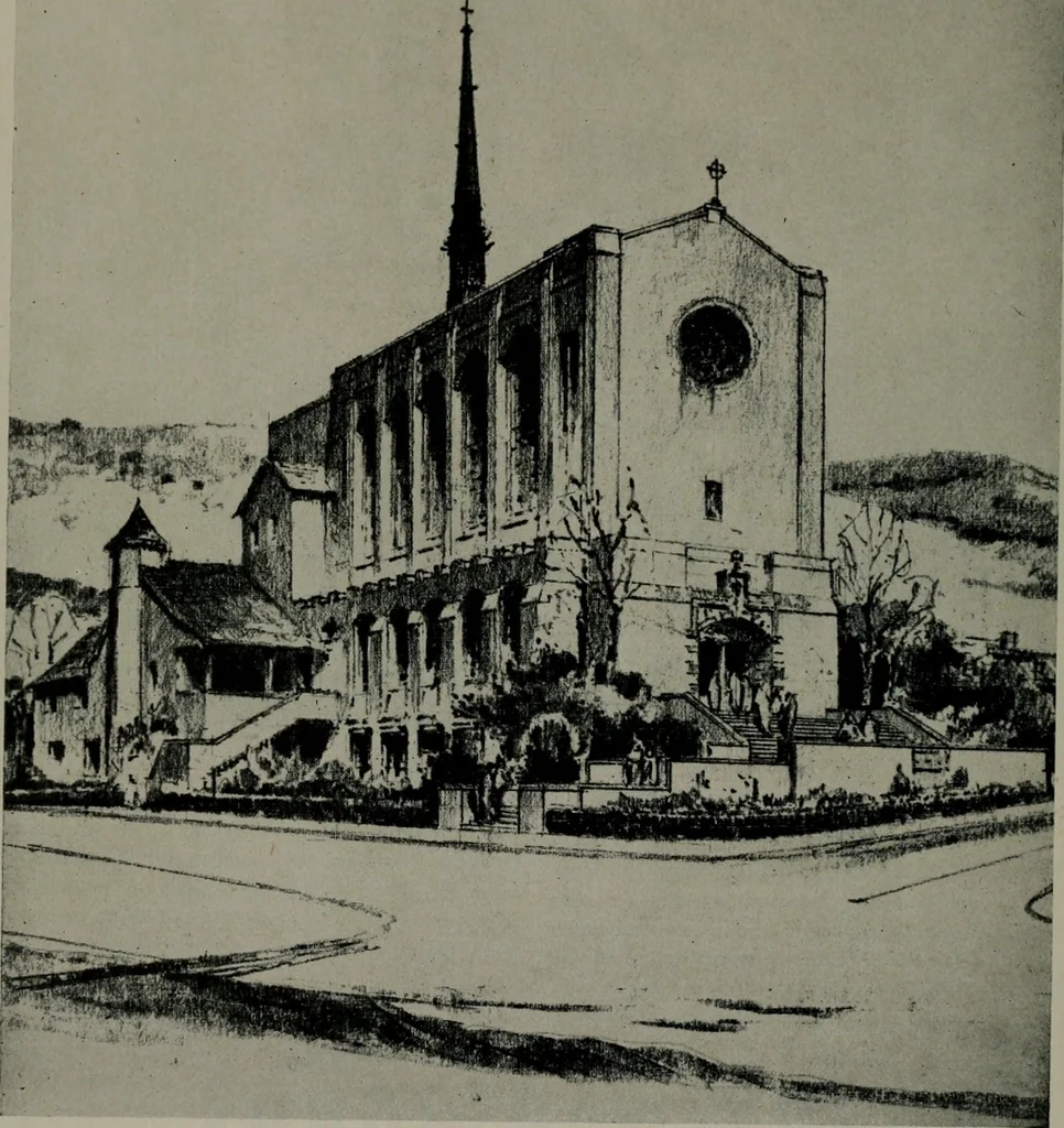 An illustration from Architect and engineer, 1905, leaf 335