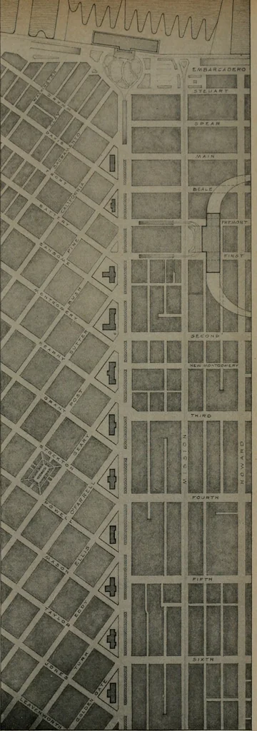 An illustration from Architect and engineer, 1905, leaf 382