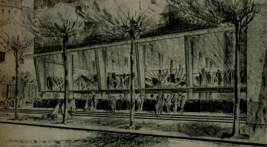 An illustration from Architect and engineer, 1905, leaf 383