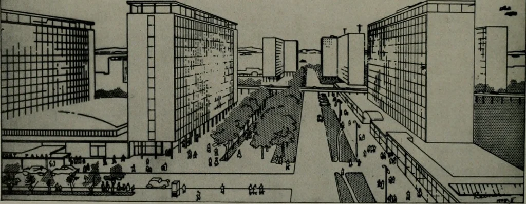 An illustration from Architect and engineer, 1905, leaf 393