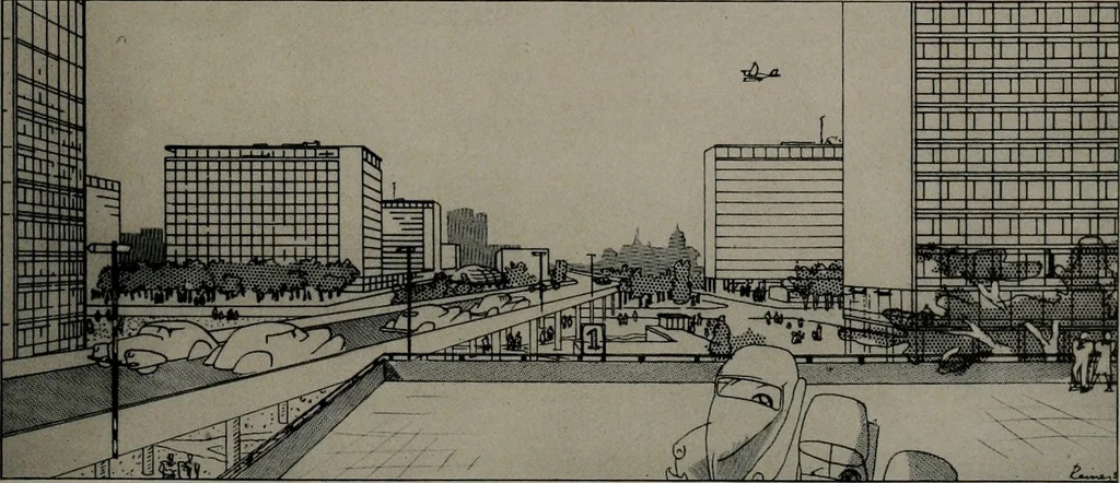 An illustration from Architect and engineer, 1905, leaf 394