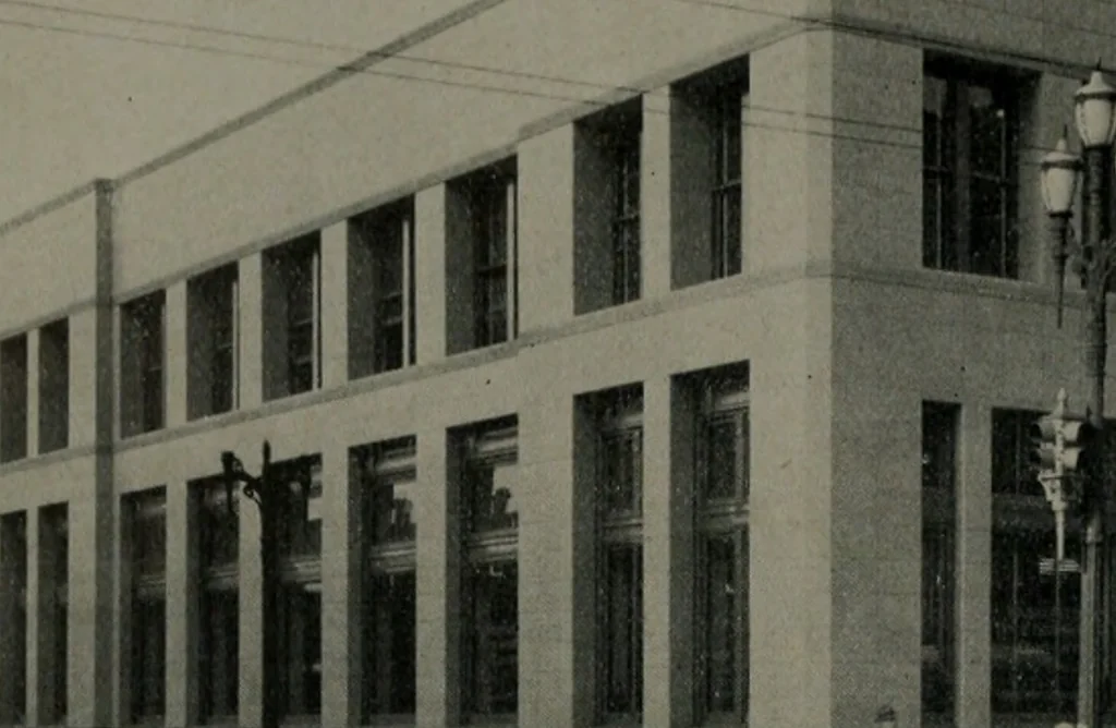 An illustration from Architect and engineer, 1905, leaf 423