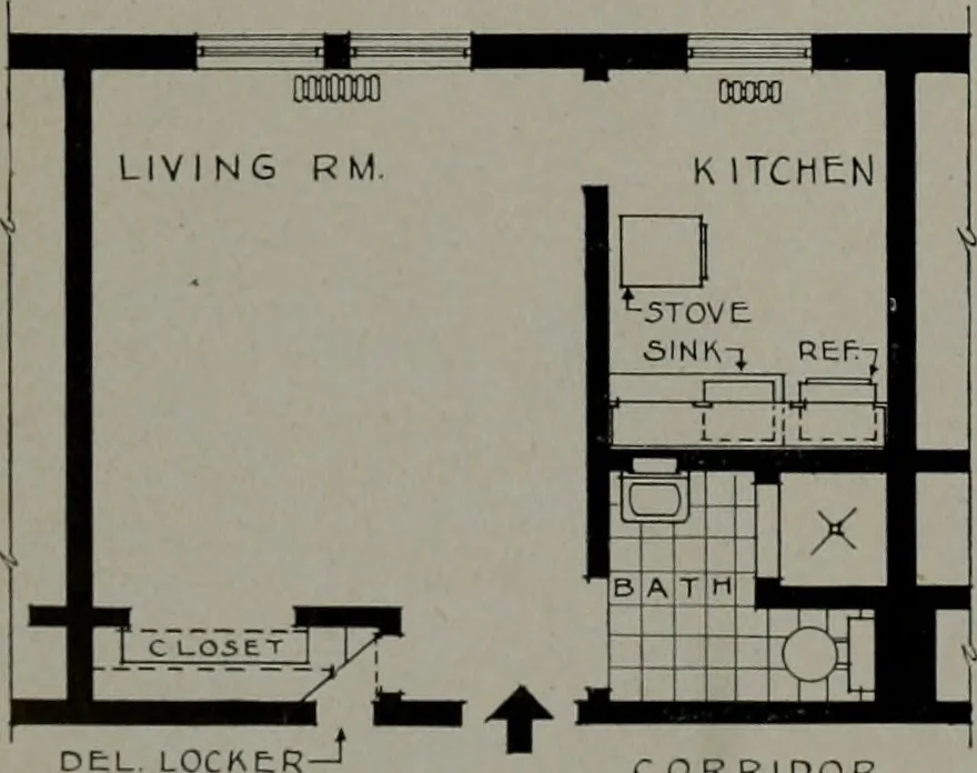 An illustration from Architect and engineer, 1905, leaf 435