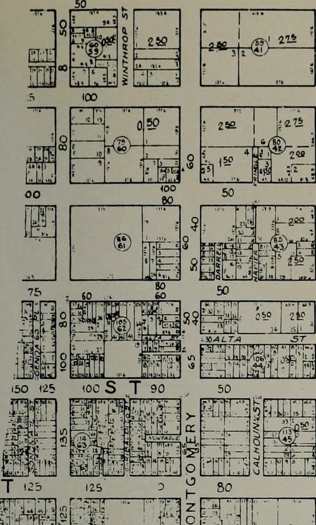 An illustration from Architect and engineer, 1905, leaf 74