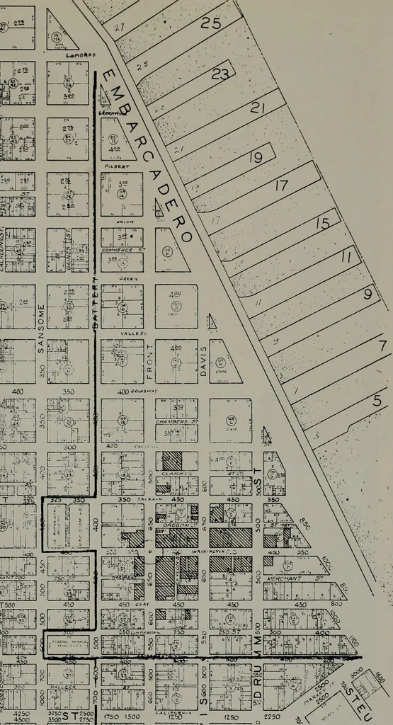 An illustration from Architect and engineer, 1905, leaf 74