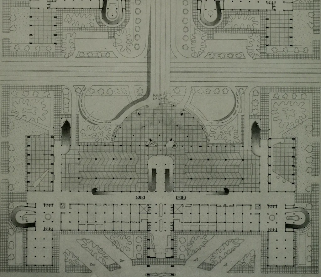 An illustration from Architect and engineer, 1905, leaf 75