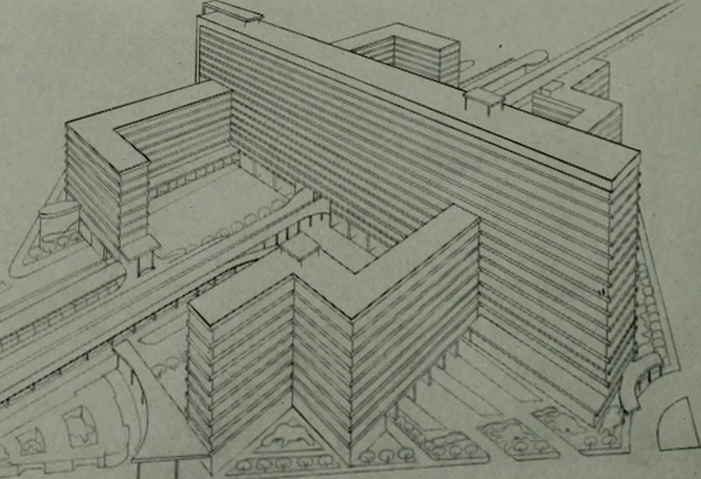 An illustration from Architect and engineer, 1905, leaf 79