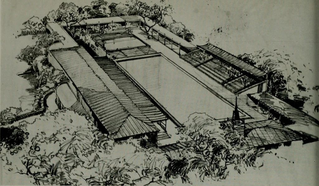 An illustration from Architect and engineer, 1905, leaf 91