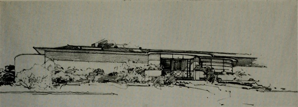 An illustration from Architect and engineer, 1905, leaf 92