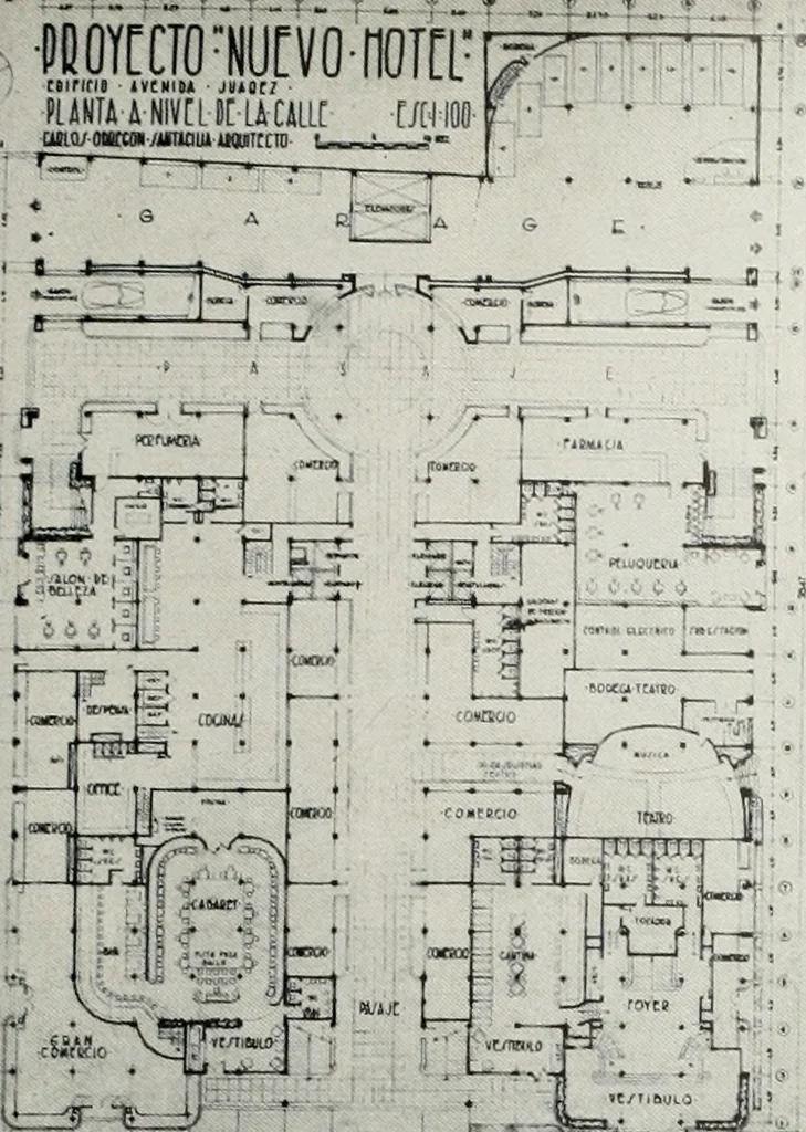 An illustration from Architect and engineer, 1905, leaf 106