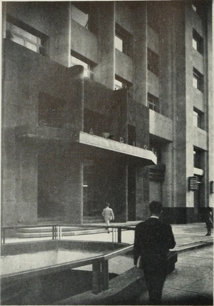 An illustration from Architect and engineer, 1905, leaf 107