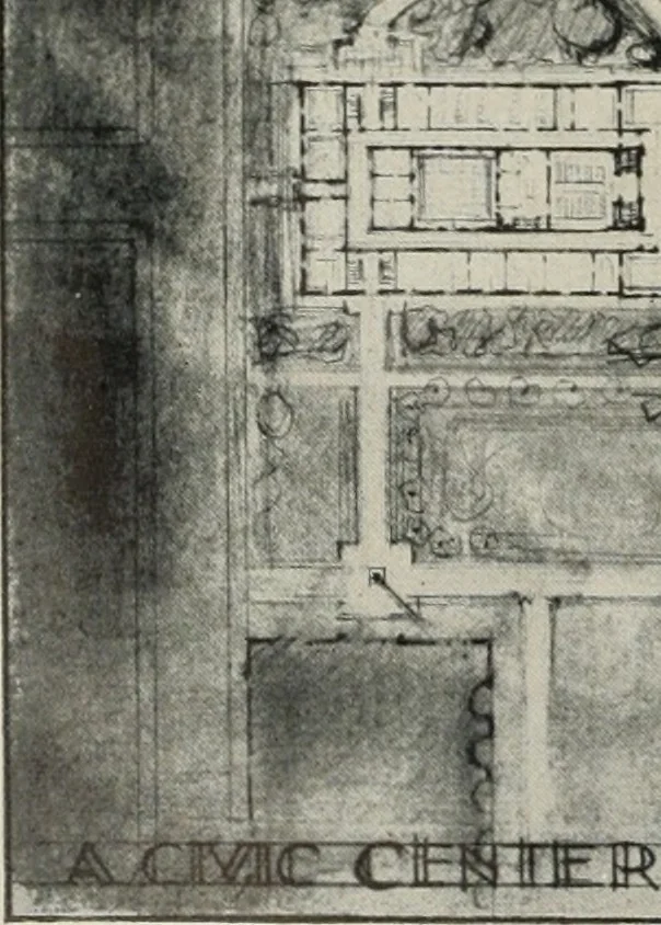 An illustration from Architect and engineer, 1905, leaf 19